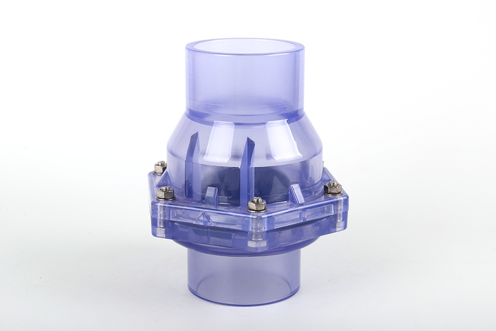 龙湖透明翻板式止回阀